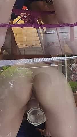 Girl Fuck Stick on Dildo