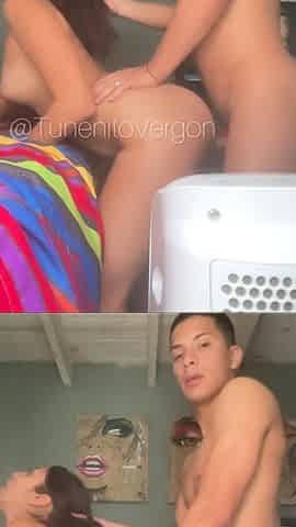 Pretty VIRGIN is Fucked by Handsome man with a HUGE COCK!