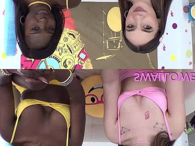 DRANK Cum filled enjoyment with Tessa and Sera