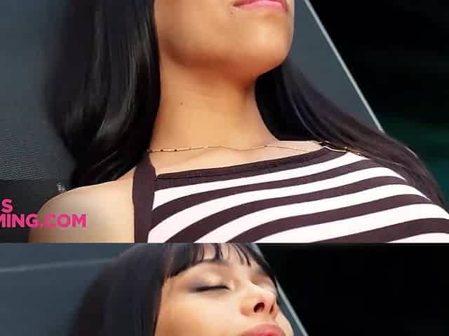 Slim Latina Cutie Sofia Miller Combines Exciting BJ With a Flawless Rimming To Surprise Her BF