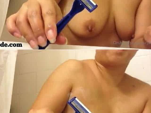 Shaving My Hairy Armpits Do You Like Them Smooth or Hairy?