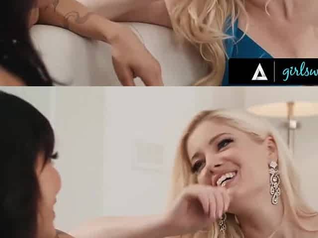 Exquisite And Petite Brunette Xxx With Vanessa Sky And Charlotte Stokely