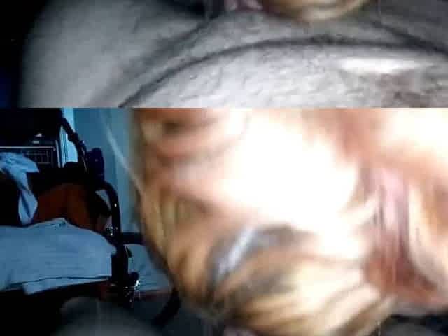 Bigfoot getting dick sucked