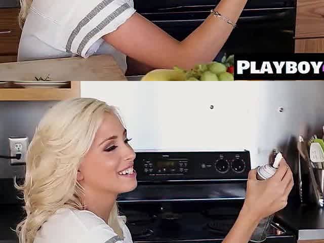 Large melons blond Alissa Arden soaked and hot exposing her excellent natural body