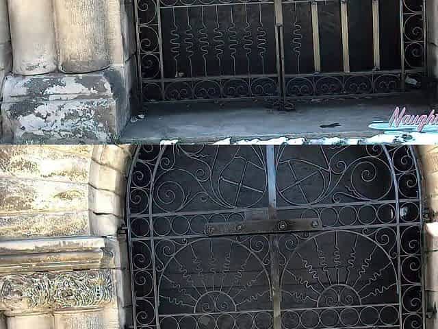 Hawt blond mother I'd like to fuck in heels and fishnets takes a public urinate at a cemetery