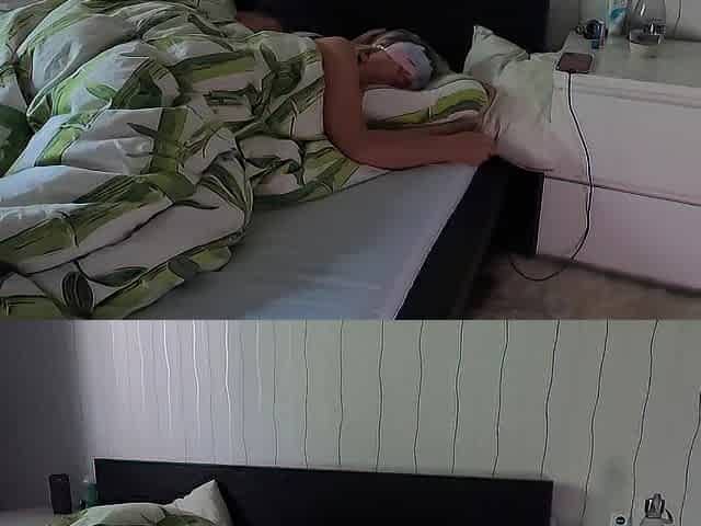 Morning wake up sex with fingers and penis