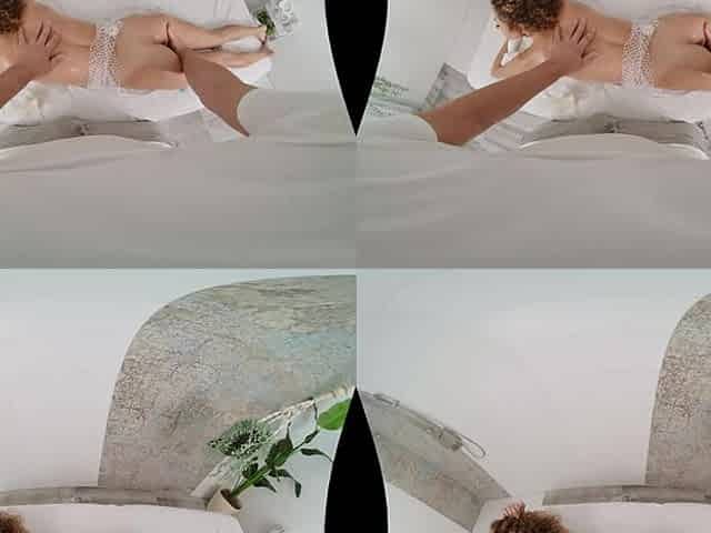 Candid Massage from Curly Beauty Allie Addison - Footsiebay