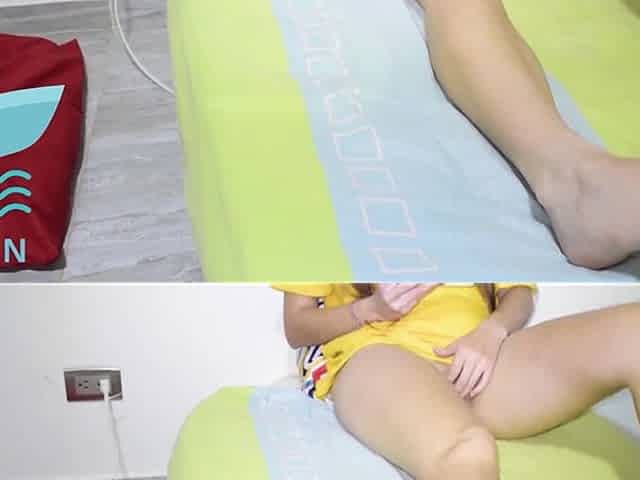 Beautiful Russian Blonde, She Is so Hot That Her Stepbrother Fucks Her and Asks for More