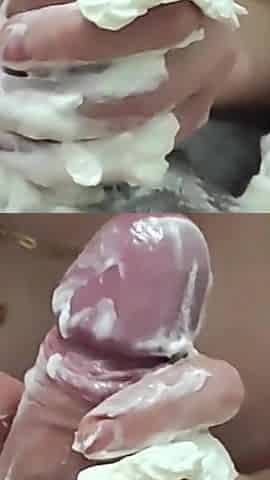 Sex and Dirty Blowjob with Cream on My Pussy and My Ass!!