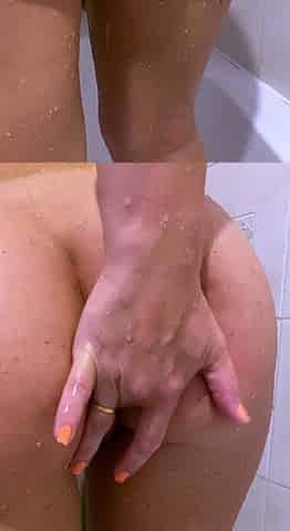 Amateur blondie solo anal masturbation