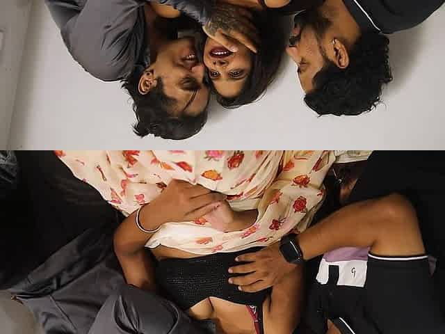 A StepBrother Fucked His Elder Brother's Wife, Threesome Hardcore Movie