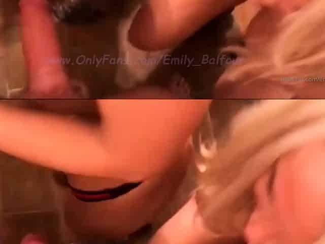 Nikki Sexxx busty blonde have group sex on couch