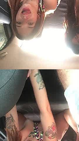 Hawt Twerking dancers get drilled in the back seat of the uber