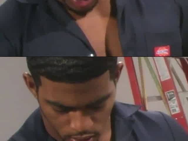 Concupiscent white teen gets banged in the butt by brian pumper