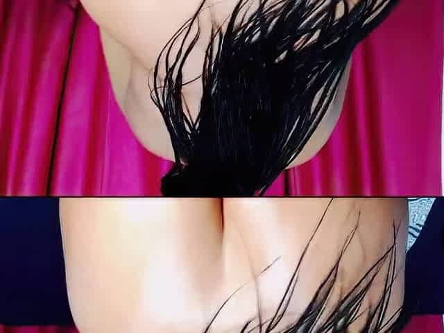 Widening My Overweight Black Large Butt Showing Large Breasts