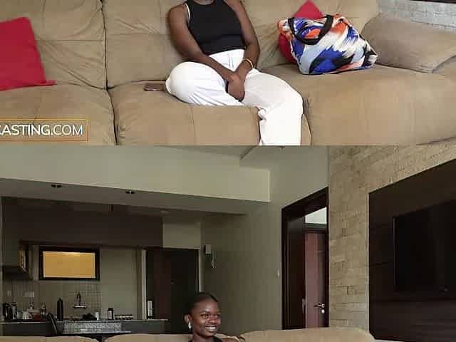 This cute 18YO BLACK student proved her BOYFRIEND didnt matter when this babe chose America with no regrets