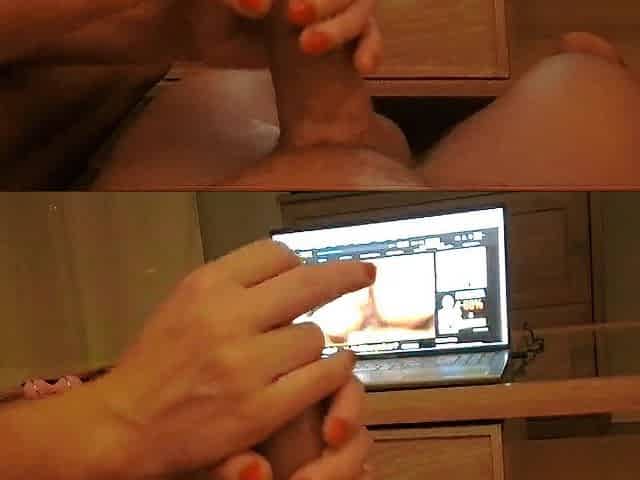 Polish amateur pair have joy watching porn... 1st anal tape Isabel