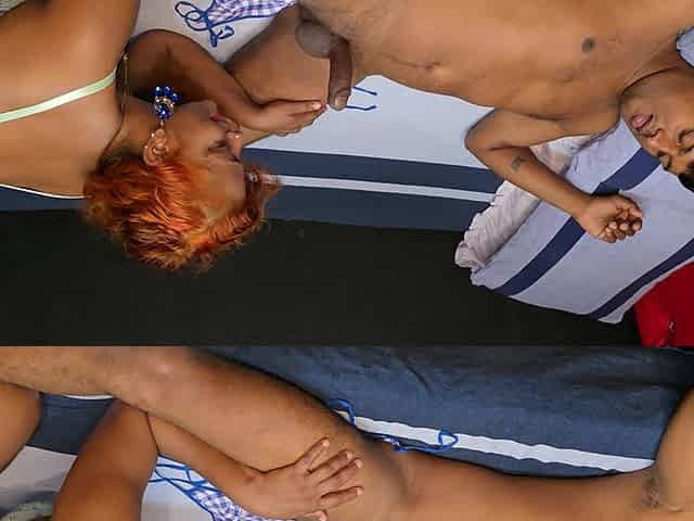 Cum Party with Husband Big Dick Hard Fuck Nilmini Sheron