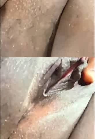 Dildo and pussy close up masturbation