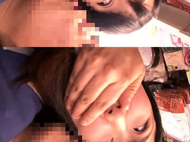 Japanese slut shows off her tight asian pussy on public boat