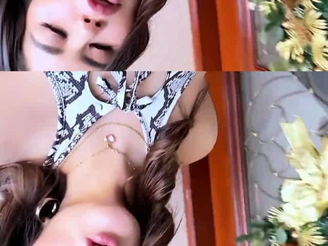 cuckold drinks other's cum directly from his wife's ass