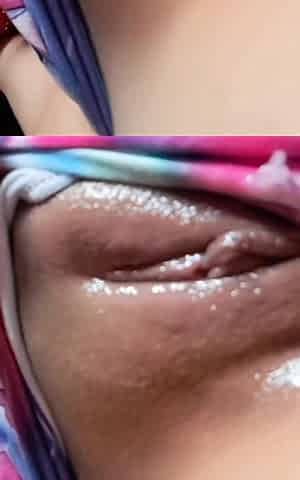 Masturbation - Naughty Girl Shows Her Ass Masturbating Her Pussy