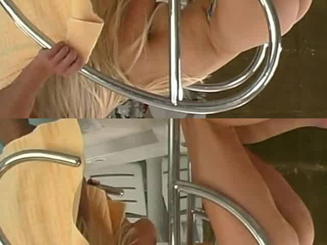 This Blonde Slut Loves Giving Blowjobs and Fucking in the Pool