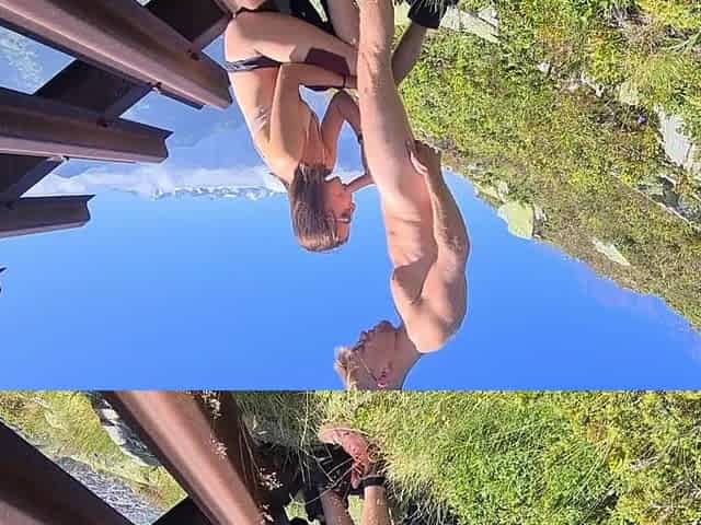Quick Risky Outdoor Couple Real Sex Video