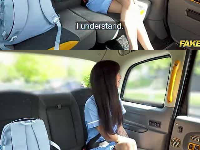 Nurse in my taxi inspects my knob - Fake Taxi