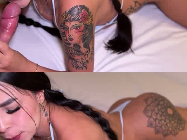 Big ass and big tits sexy latina getting fucked POV