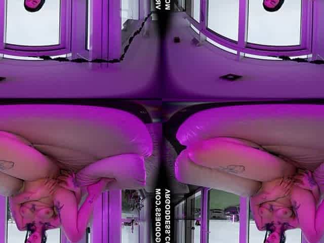 Sam Using A Dildo In Her Pussy On A Cloudy Day
