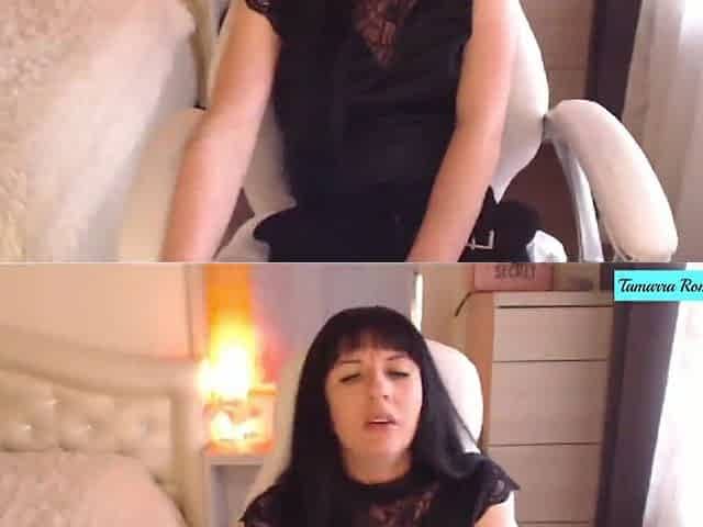 Tamarra Roman Ebony HotPants Striptease Clitoris Fondles Vagina Fingerin' 06-16-2020