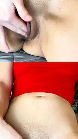 Cute amateur webcam teen girl toying pussy on webcam