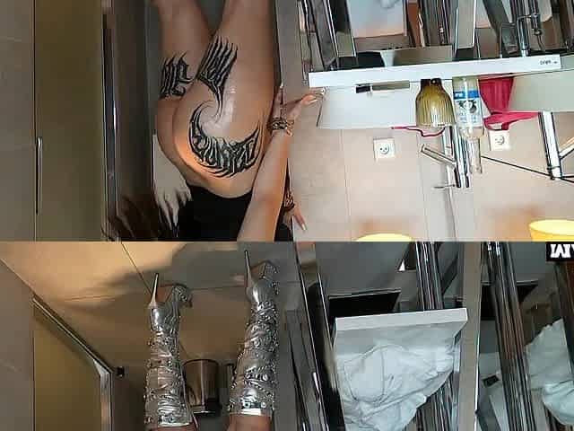 A French Alt COMES BACK To Screw Her Fine Large Butt For The 4TH TIME !!!