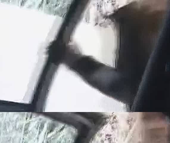 Masturbating blonde uses kinky sextoys