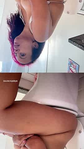 Bikini Gassy Toilet Fart Explosion Chubby Girl Relief