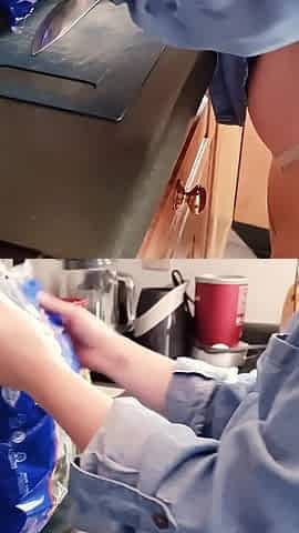 I Caught My Stepbrother Watching Me Cooking
