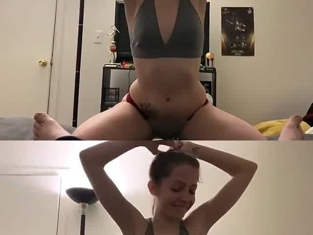 College Babe Chokes Herself With My Cock