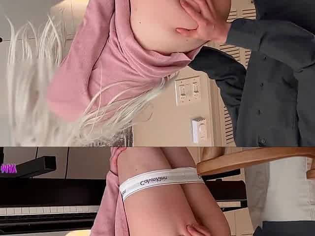 Piano Lesson Ends With a Jock in my Butt - EmmaMay