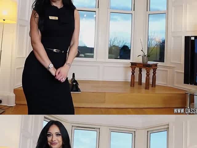 I Catch Him Wanking Over Me, So I Suck His Cock Good - Cassie Clarke