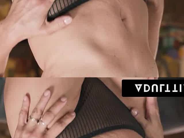 mother I'd like to fuck Reagan Foxx Titty Bangs & Deepthroats Lover!