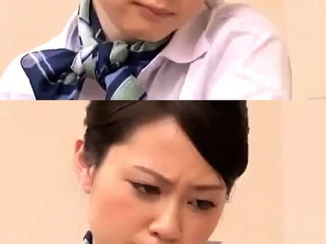 Asian Japanese Threesome Creampie and Cumshot