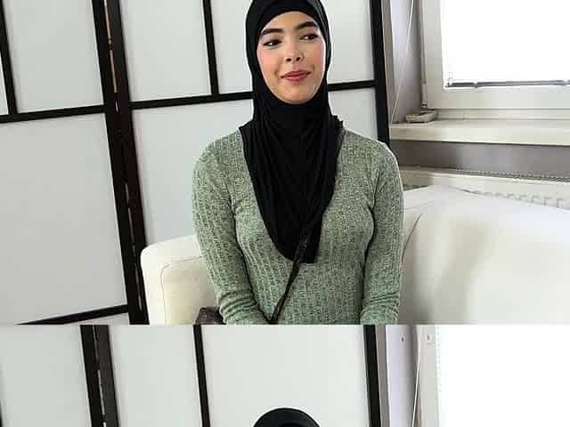 Babe in hijab really needs a job