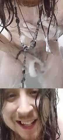 Soap up shower cumming