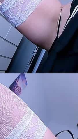 Art Homemade Tape with Whimsical Gothic Doll Cum in Pussy