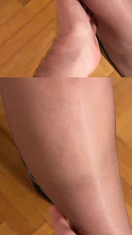 Hot Boss Gives Legjob in Shiny Pantyhose to Her Best Employer