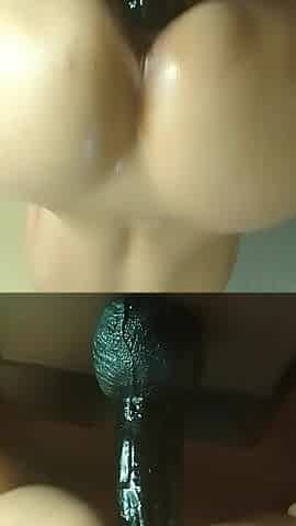 Masturbating with My Big Black Cock