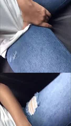 My girlfriend sends me a movie of her taking and showing her boobs.