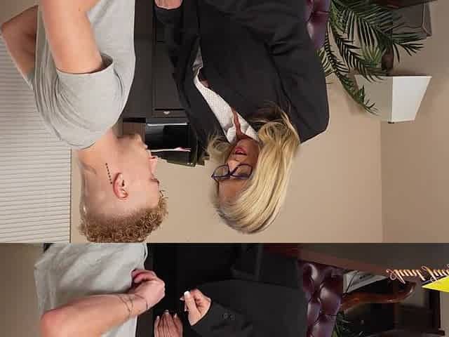 Aunt Judy's XXX - 59yo Breasty Older Boss Lady Maddie Cross Gets Creampied at the Office