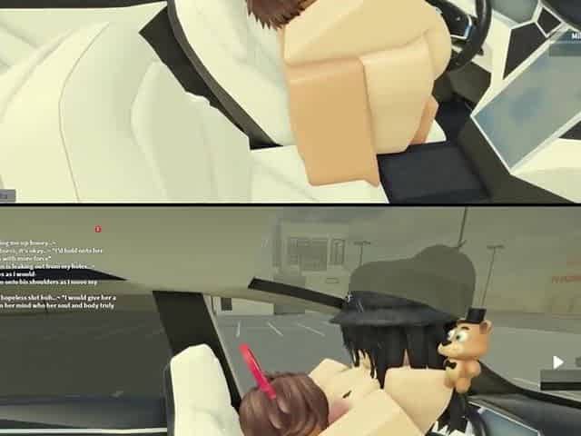 Pounding sexy wife in car - Roblox